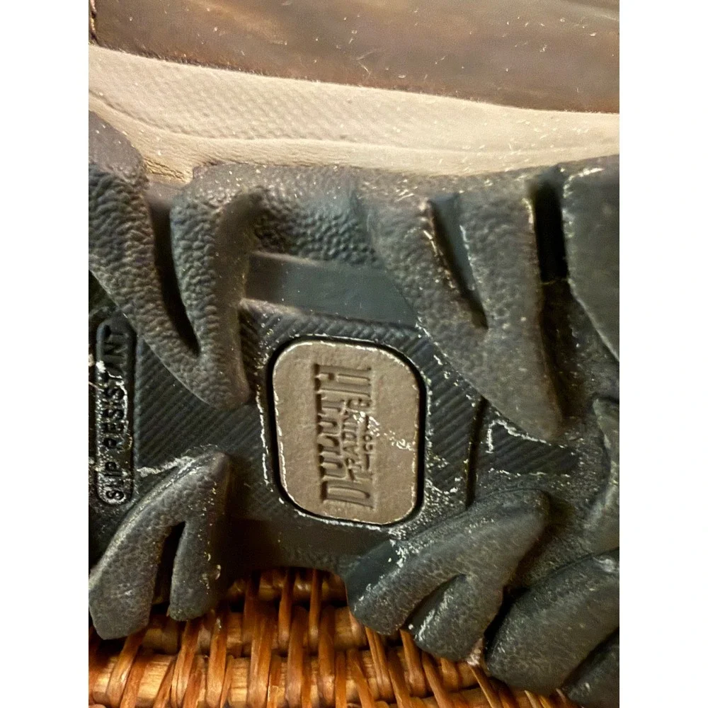 Duluth Trading Co Jackpine Waterproof Leather Boots‎ Mens 8.5 Wide Brown 52711
